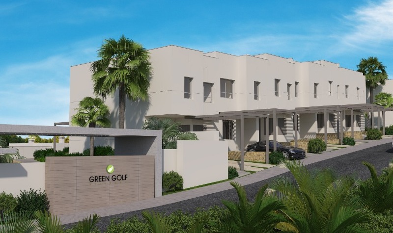 Luxury front line golf town houses in a new development Estepona Golf nearly 50% sold
